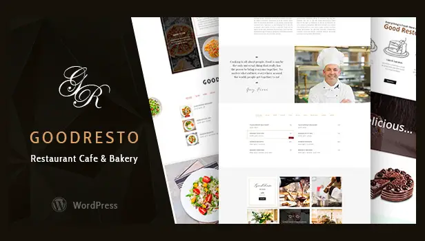 GoodResto - Restaurant Cafe & Bakery WordPress Theme