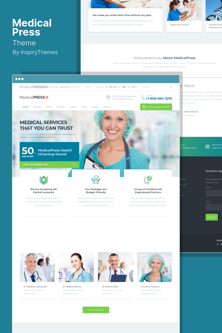 Choosing a Health Care Theme for WordPress