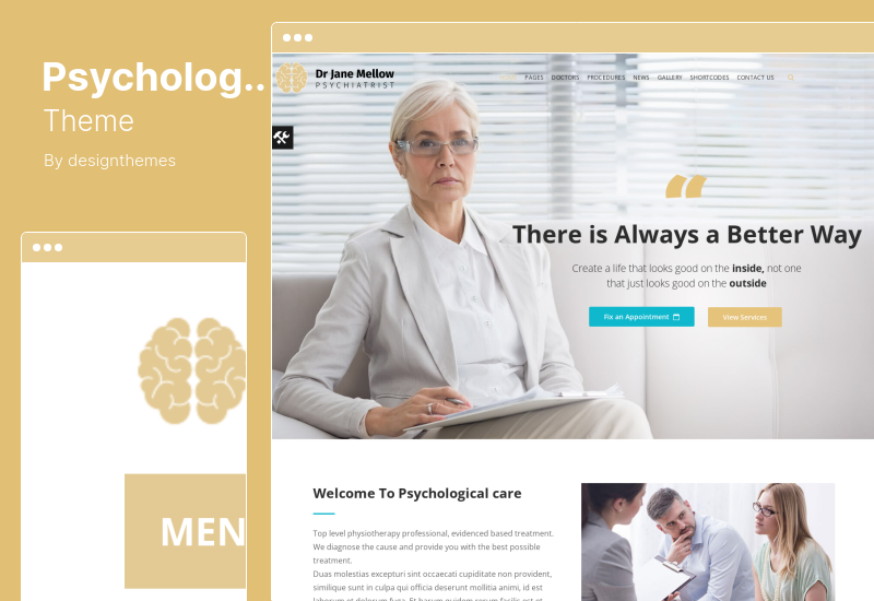 Psychology Theme - Counseling WordPress Theme