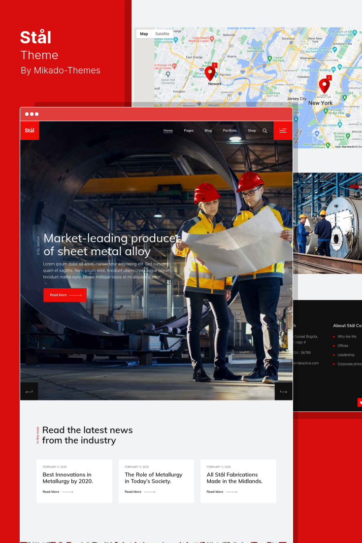 The Best WordPress Themes for Industrial and Manufacturing Sites