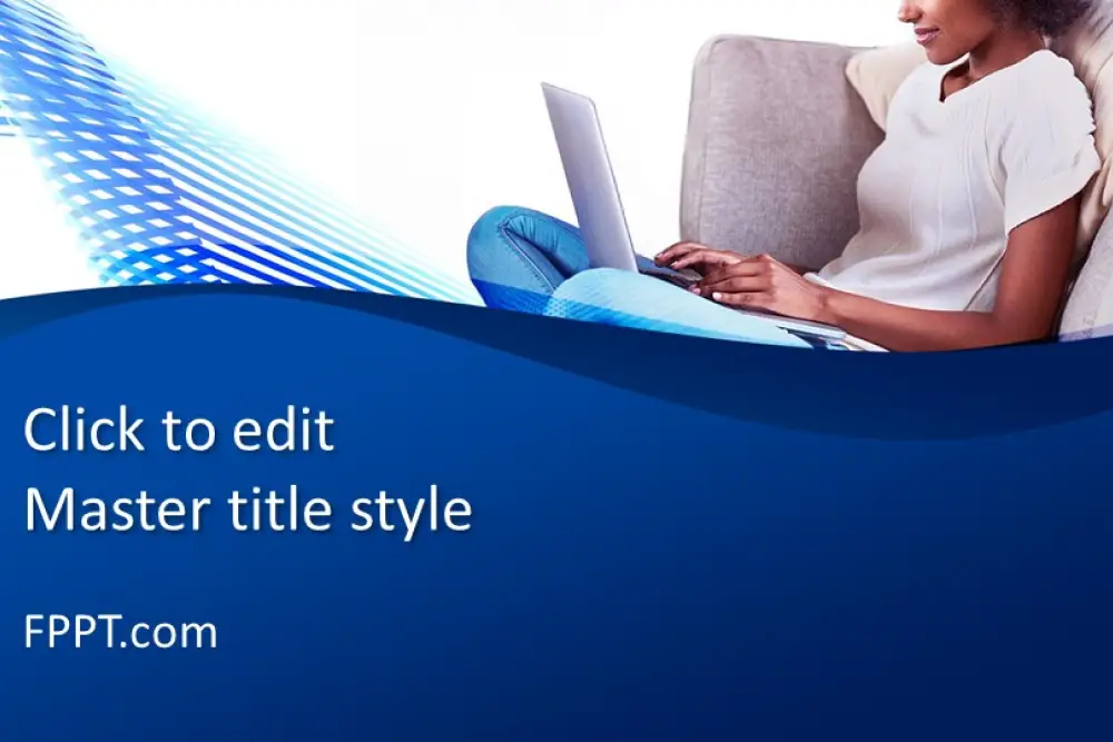 Free Remote Work Revolution PowerPoint template -