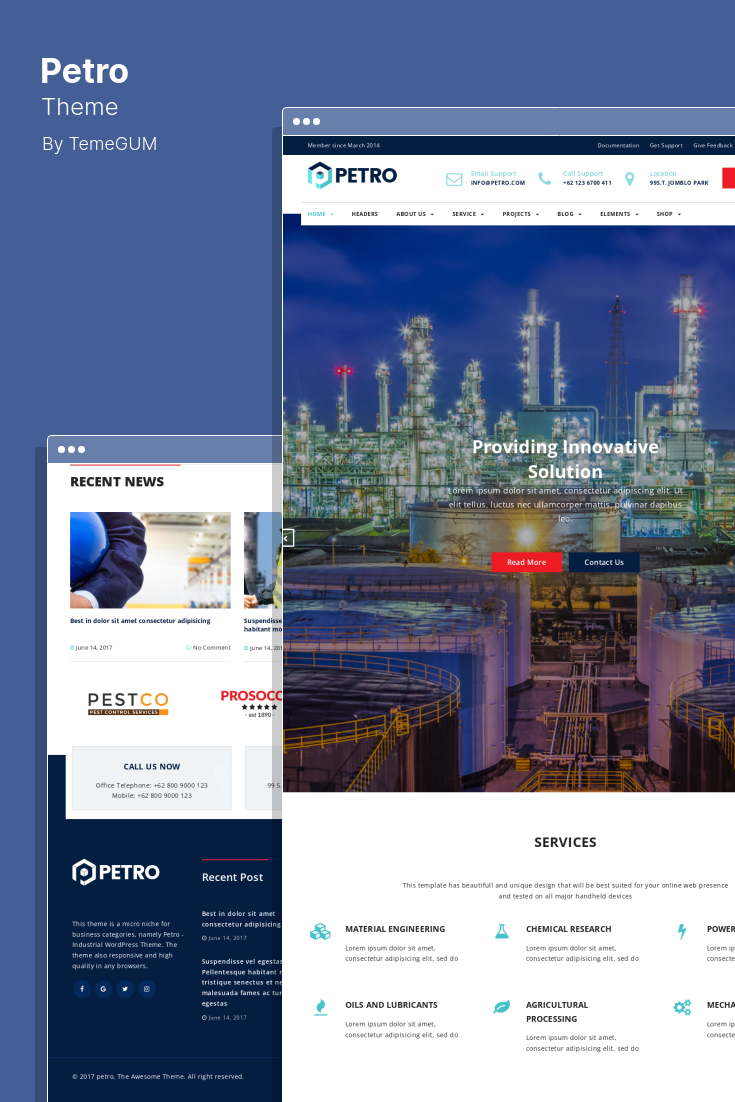 The Best WordPress Themes for Industrial and Manufacturing Sites