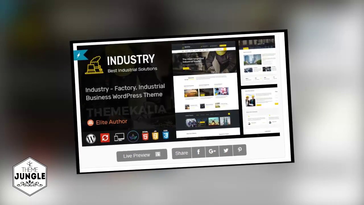 The Best WordPress Themes for Industrial and Manufacturing Sites