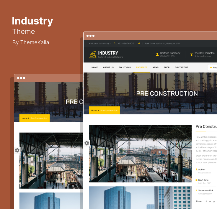 The Best WordPress Themes for Industrial and Manufacturing Sites