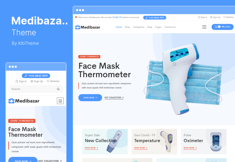 Medibazar Theme - Medical WooCommerce Theme