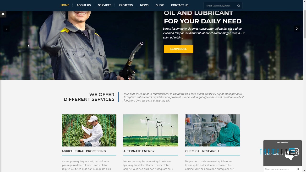 The Best WordPress Themes for Industrial and Manufacturing Sites
