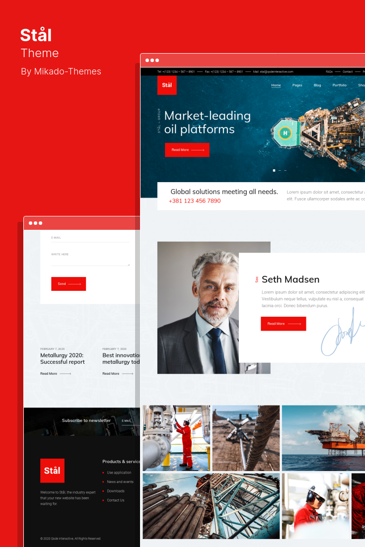 The Best WordPress Themes for Industrial and Manufacturing Sites