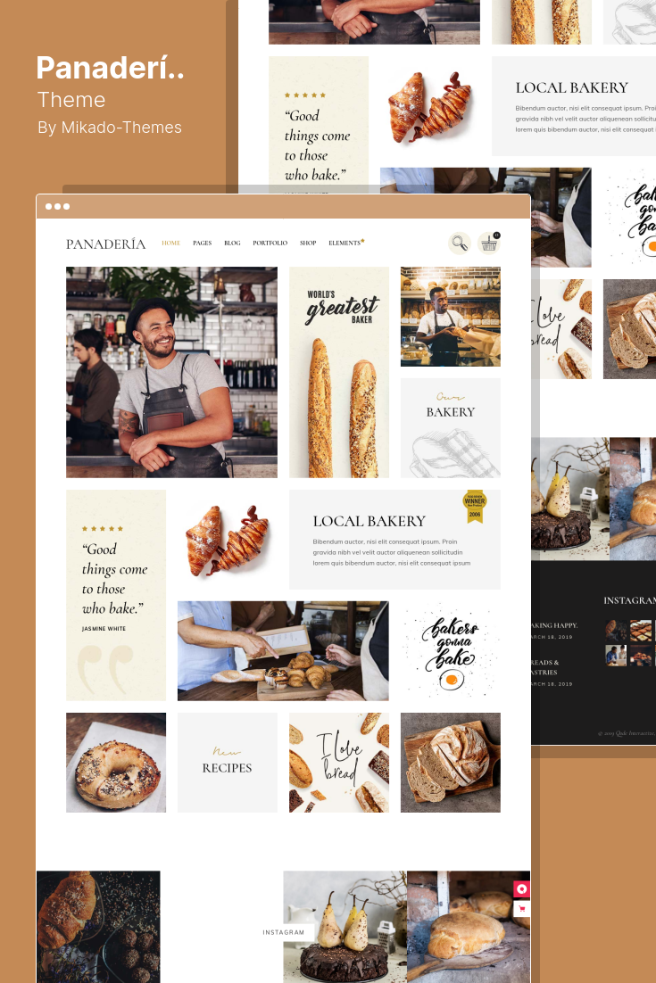 WordPress Themes for Bakery Websites