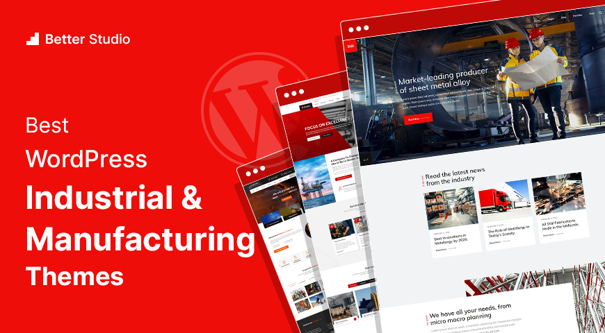 The Best WordPress Themes for Industrial and Manufacturing Sites