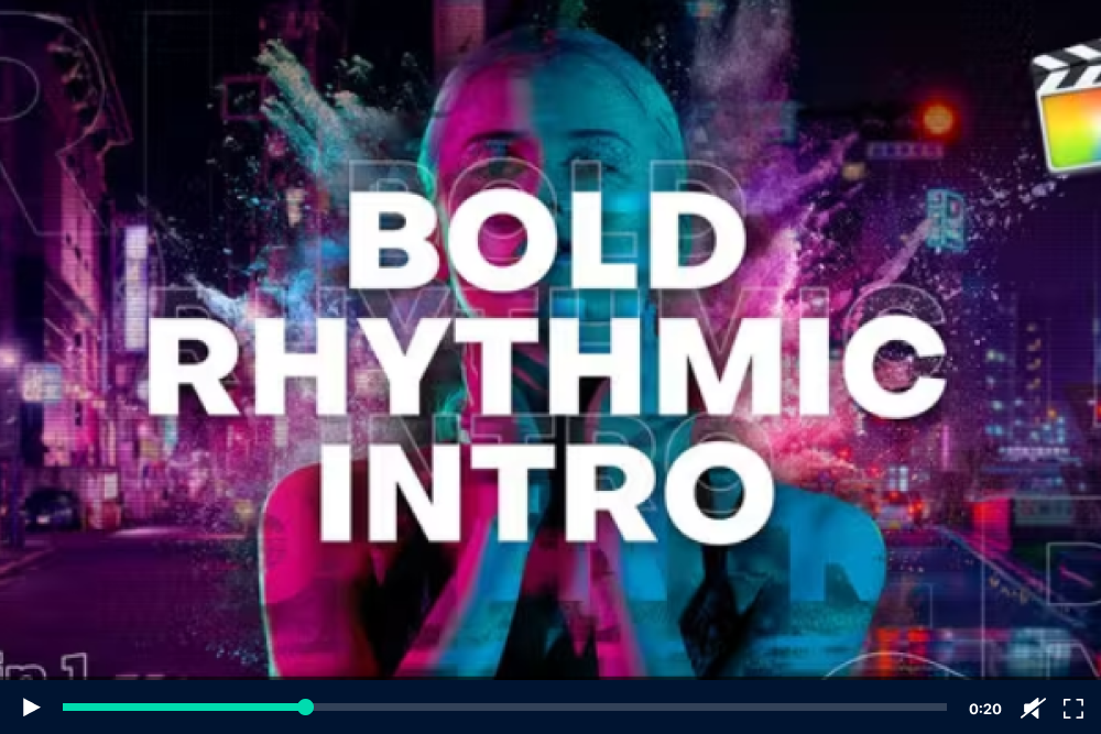Bold Rhythmic Intro -