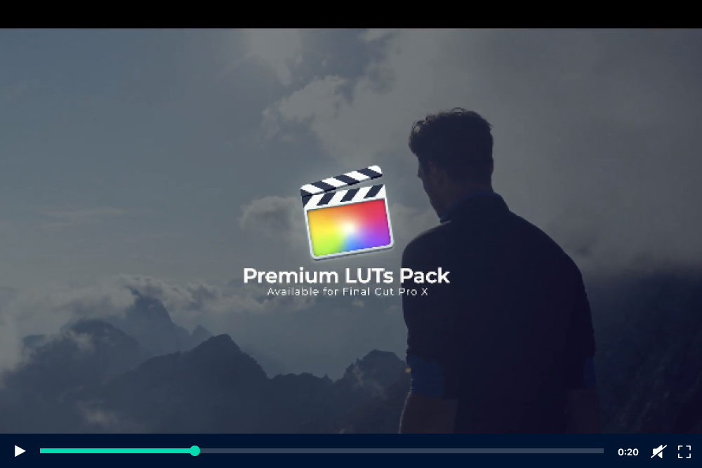 Cinematic LUTs pack | FCPX -