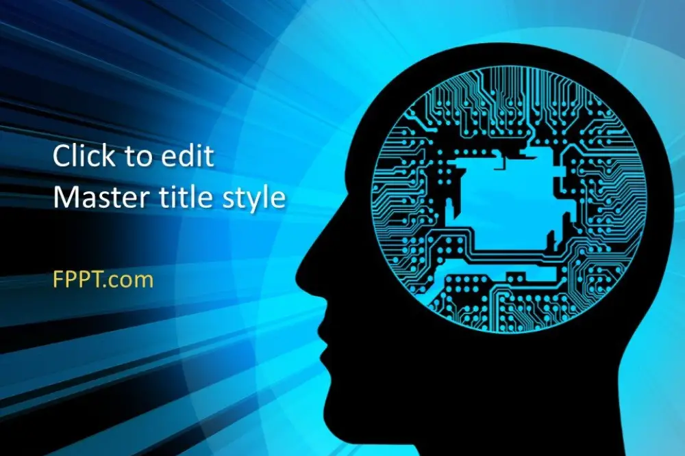 Free Machine Learning PowerPoint Template -