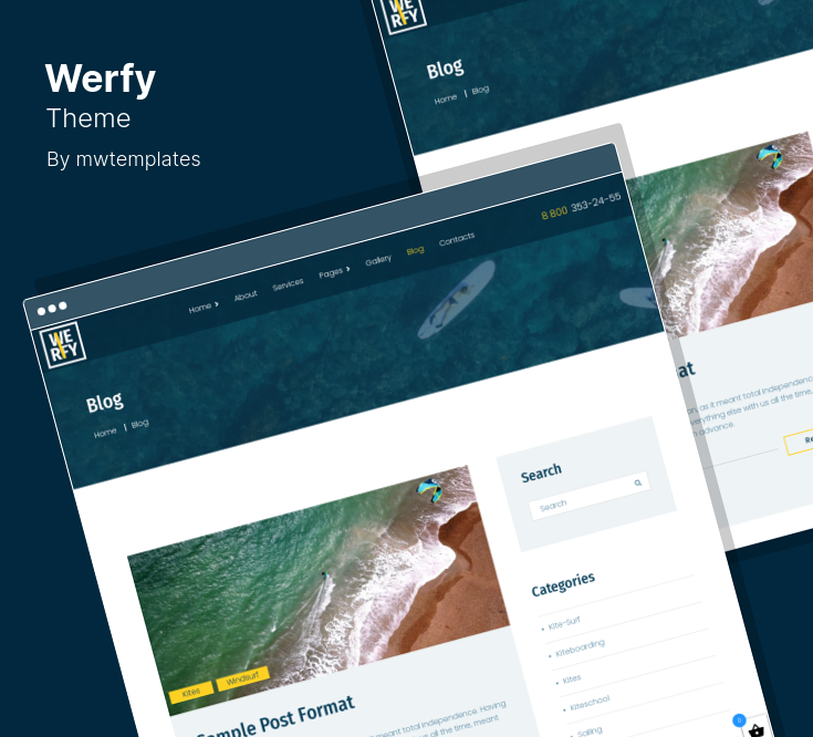 Best WordPress Themes for Yachting and Yacht Club Sites