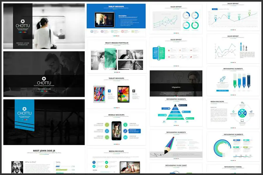 Chotts PowerPoint Template -