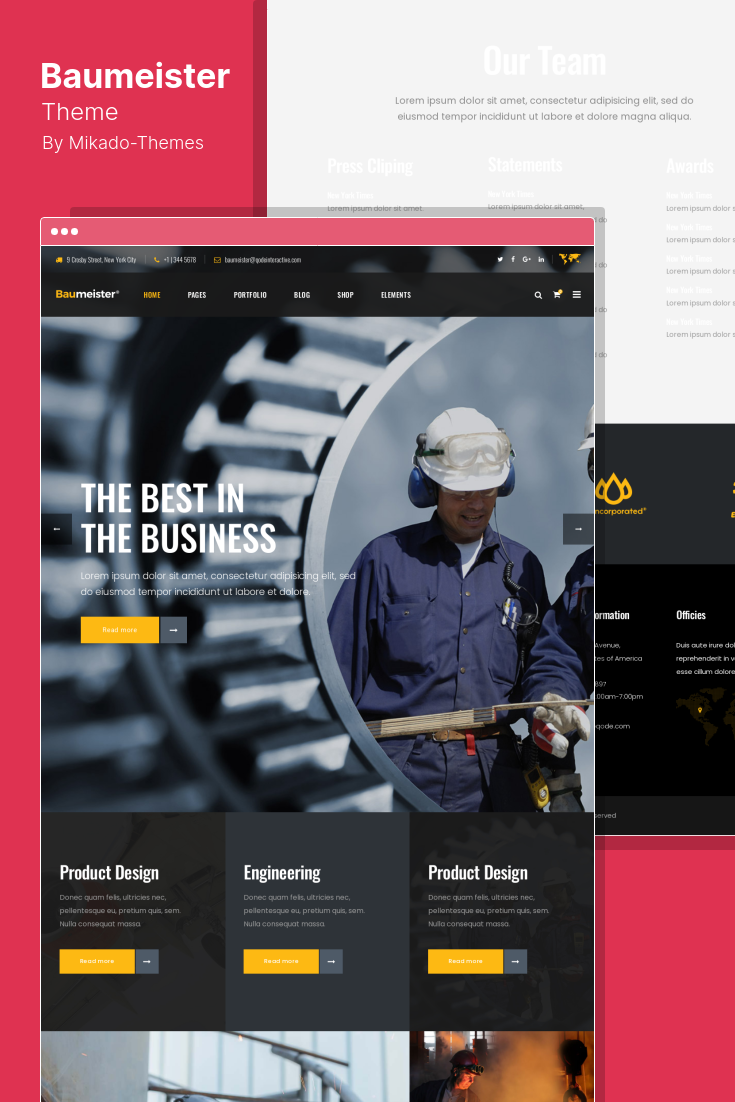 The Best WordPress Themes for Industrial and Manufacturing Sites