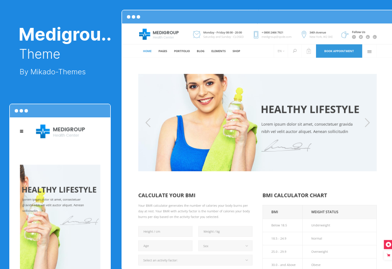 Medigroup Theme - Medical and Health WordPress Theme