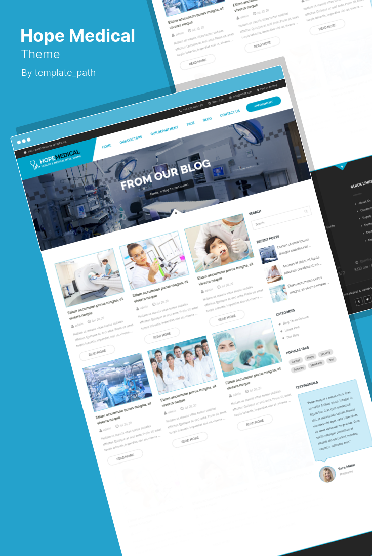 Choosing a Health Care Theme for WordPress
