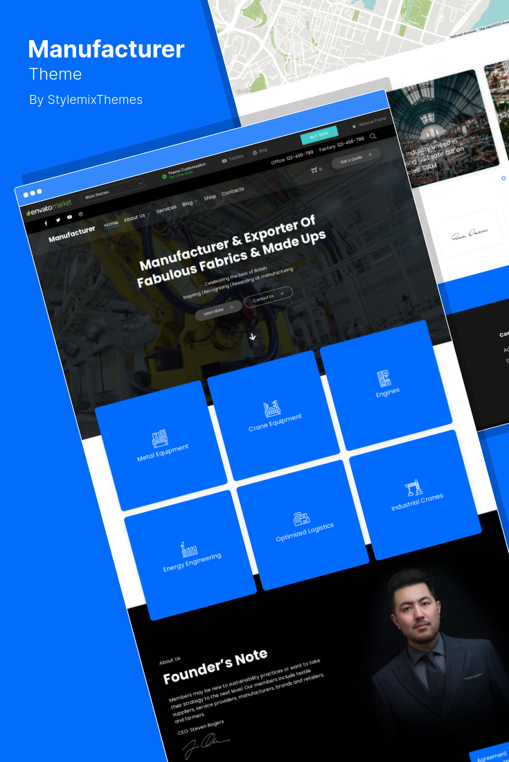 The Best WordPress Themes for Industrial and Manufacturing Sites