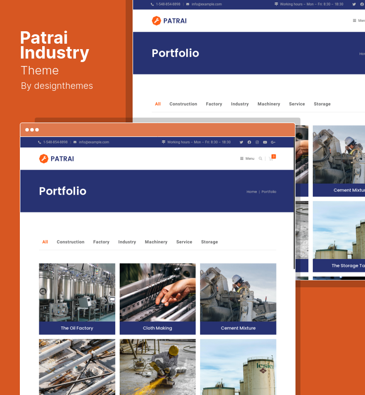 The Best WordPress Themes for Industrial and Manufacturing Sites