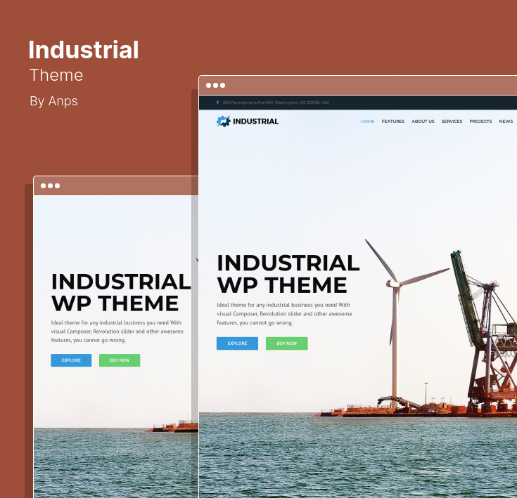 The Best WordPress Themes for Industrial and Manufacturing Sites