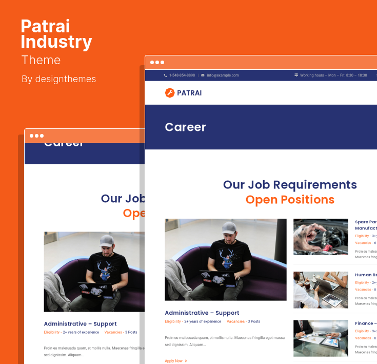 The Best WordPress Themes for Industrial and Manufacturing Sites