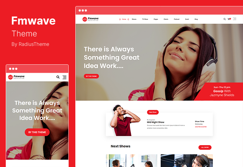 Fmwave Theme - Radio Station WordPress Theme