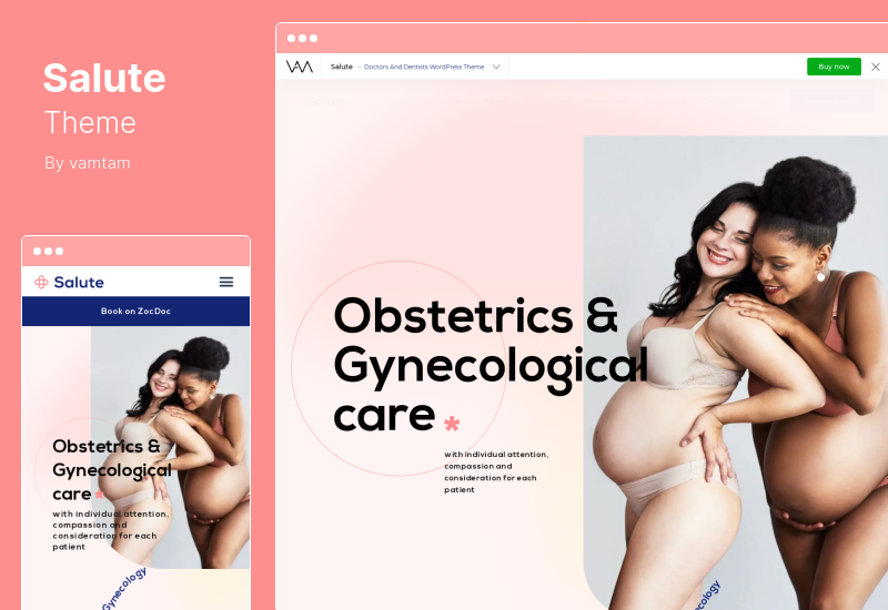Salute Theme - Health Medical WordPress Theme