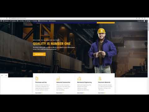 The Best WordPress Themes for Industrial and Manufacturing Sites