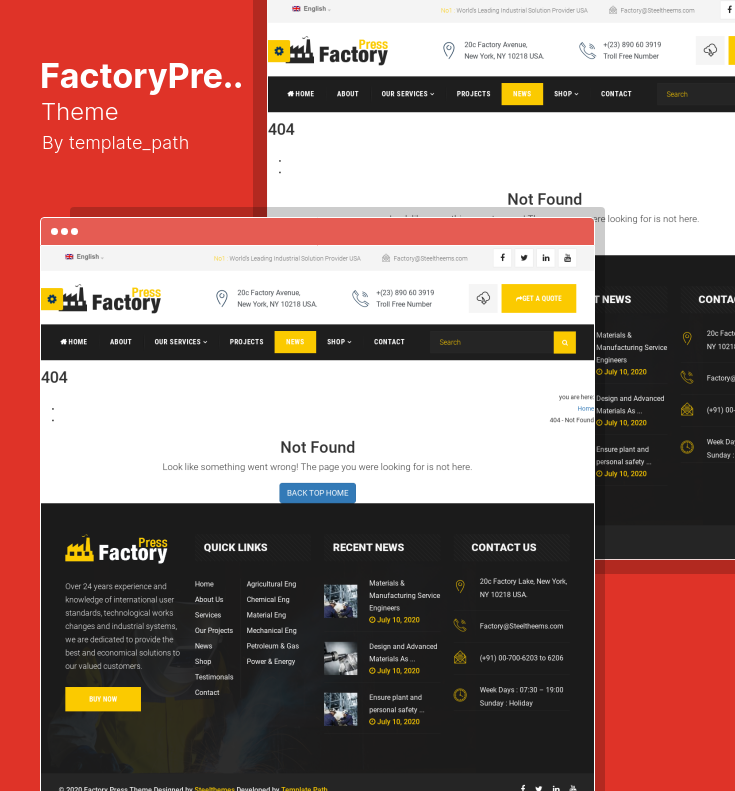 The Best WordPress Themes for Industrial and Manufacturing Sites