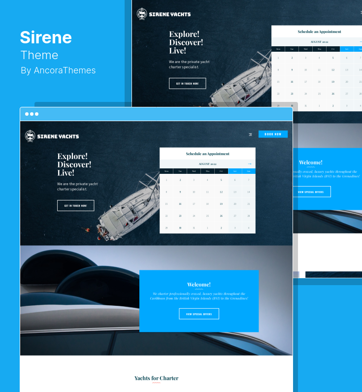 Best WordPress Themes for Yachting and Yacht Club Sites