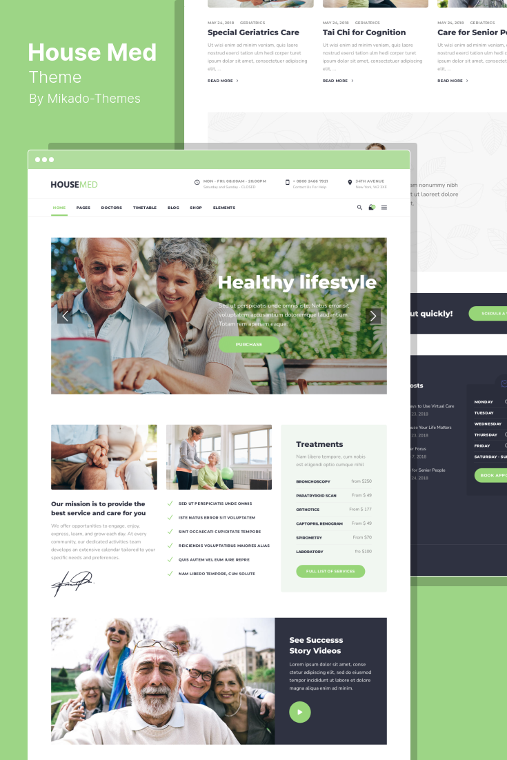 Choosing a Health Care Theme for WordPress