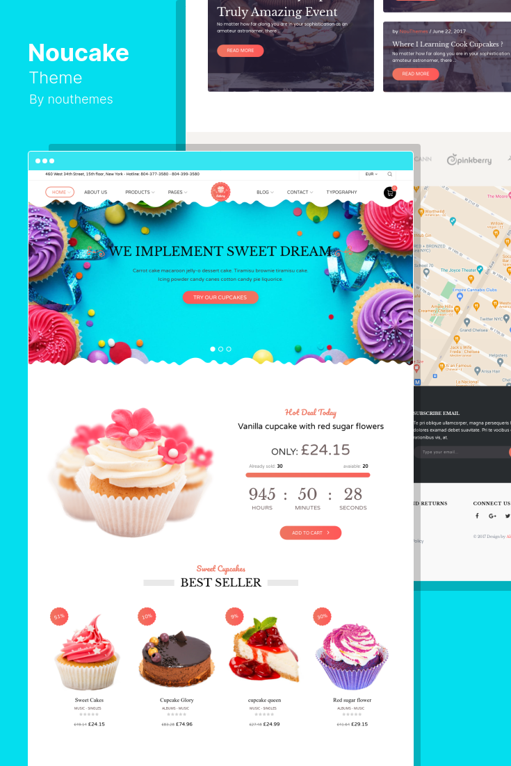 WordPress Themes for Bakery Websites