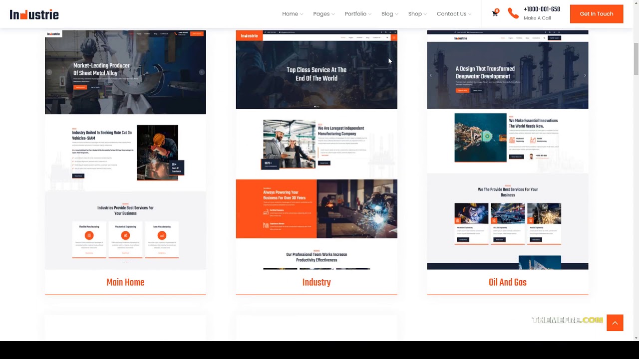 The Best WordPress Themes for Industrial and Manufacturing Sites