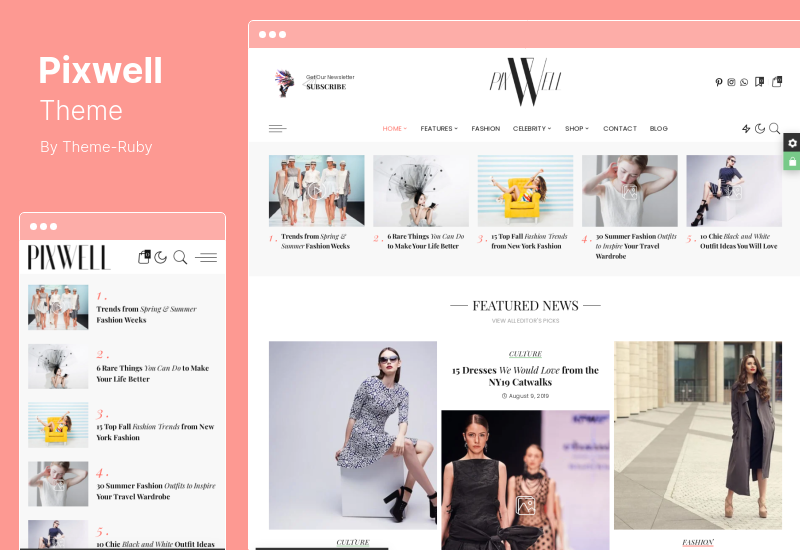 Pixwell Theme - Modern Magazine WordPress Theme