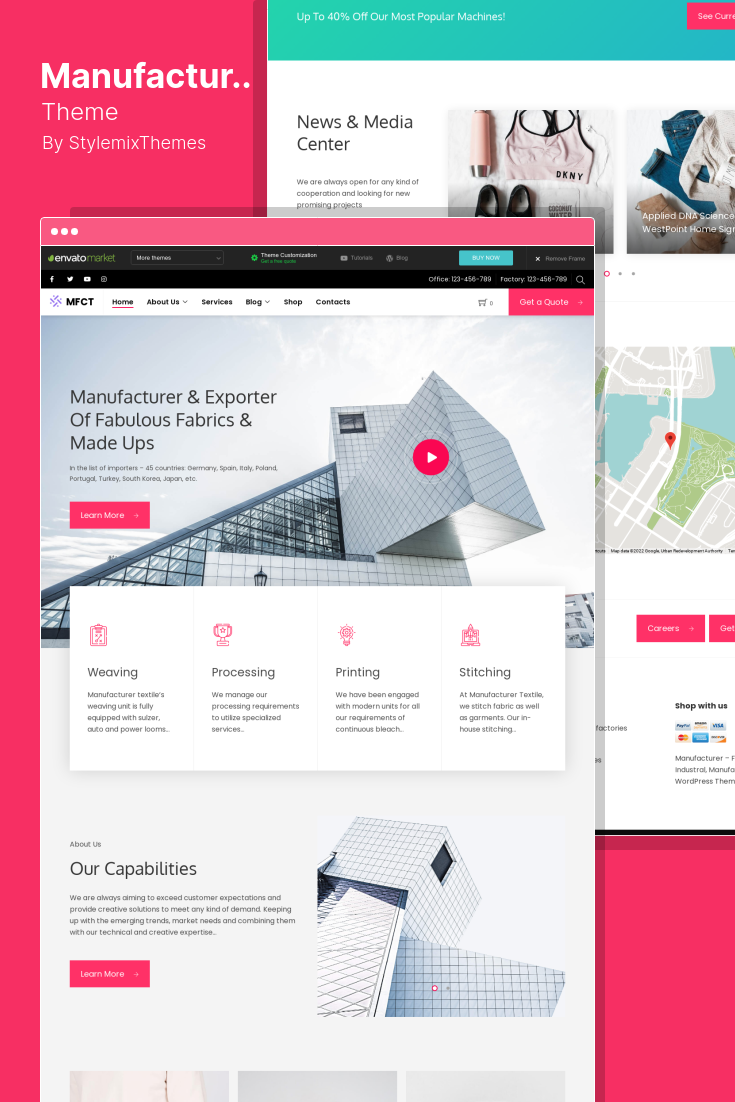 The Best WordPress Themes for Industrial and Manufacturing Sites