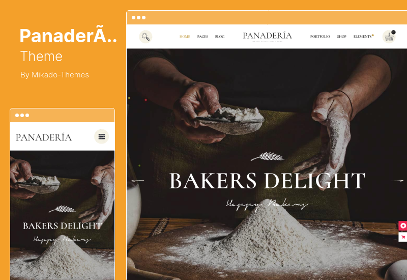 Panadería Theme - Bakery and Pastry Shop WordPress Theme