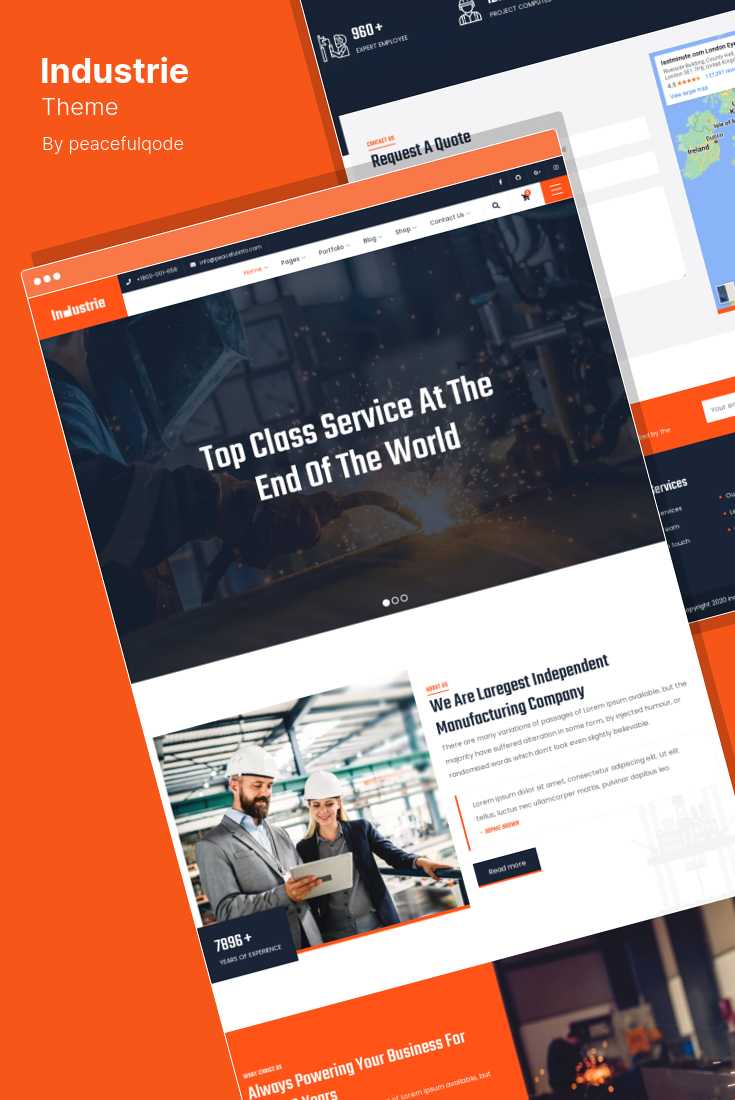 The Best WordPress Themes for Industrial and Manufacturing Sites