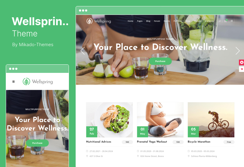 Wellspring Theme - Health, Lifestyle & Wellness WordPress Theme
