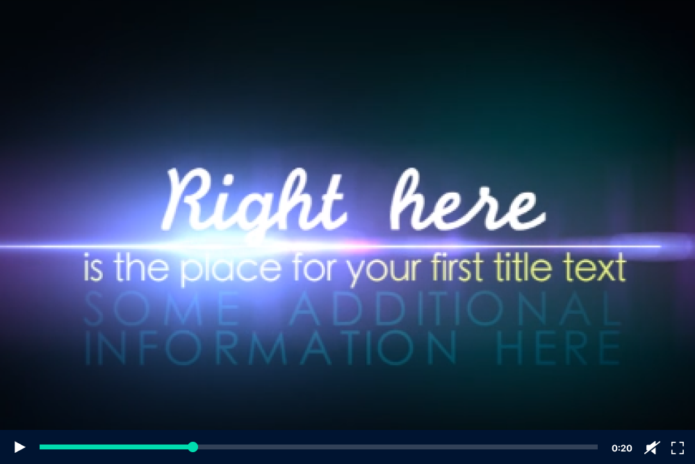Glassy Film Look Presentation -