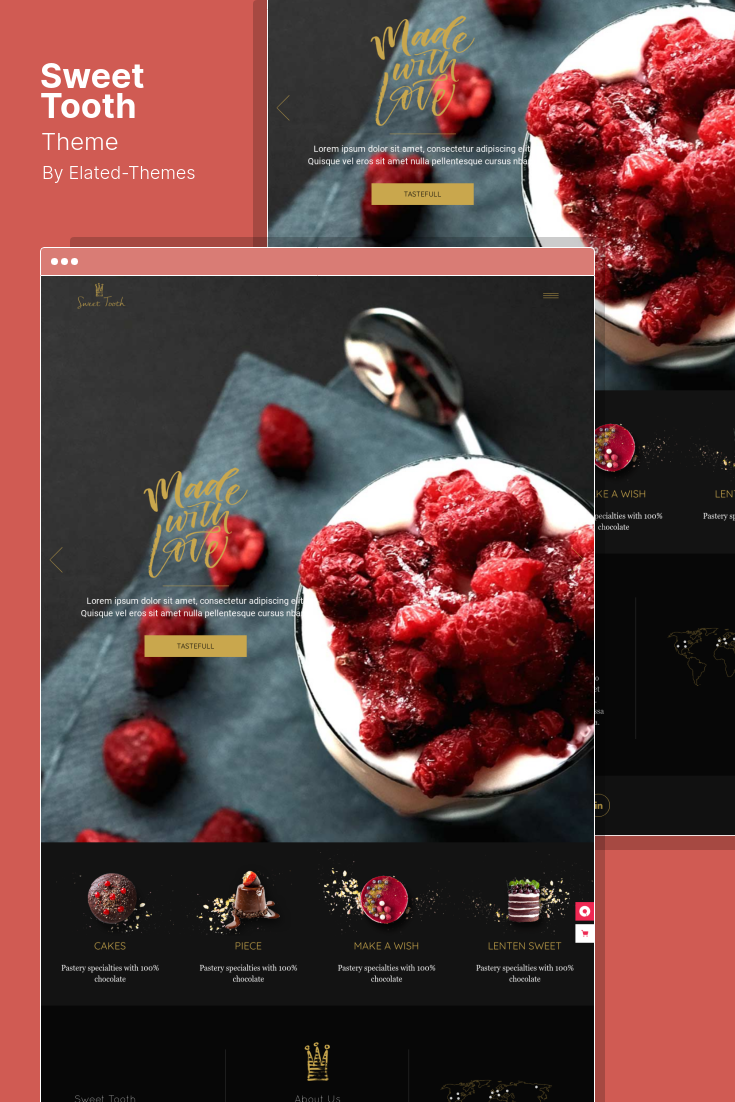 WordPress Themes for Bakery Websites