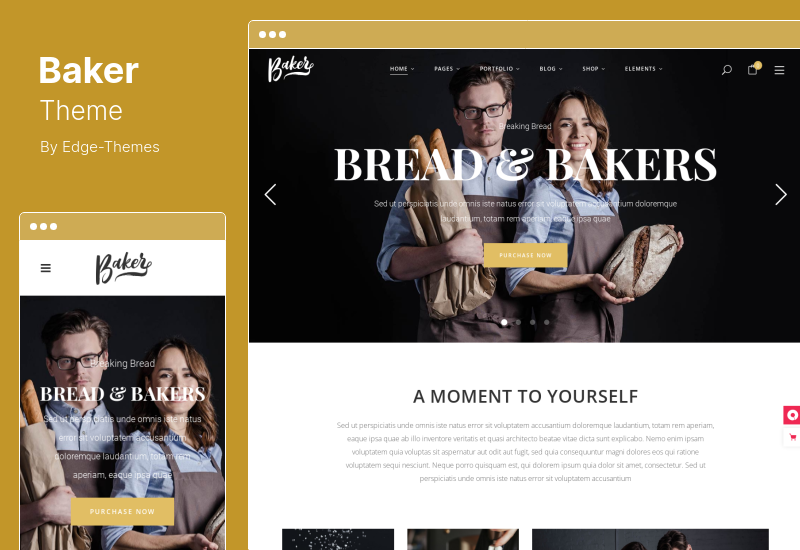 Baker Theme - Fresh Bakery, Pastry and Cake Shop WordPress Theme