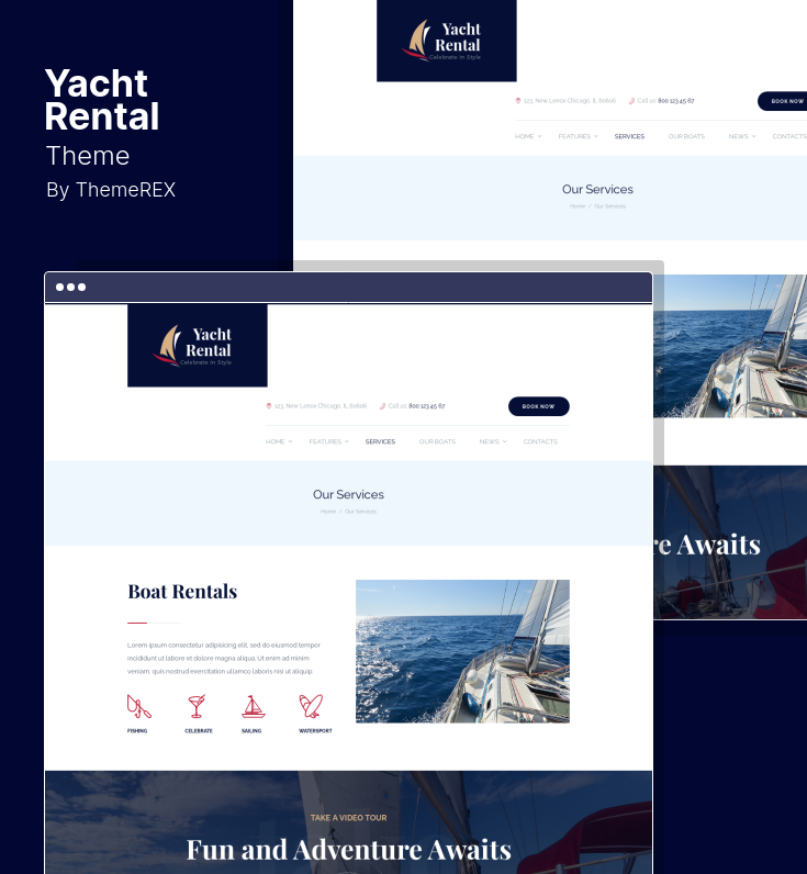 Best WordPress Themes for Yachting and Yacht Club Sites