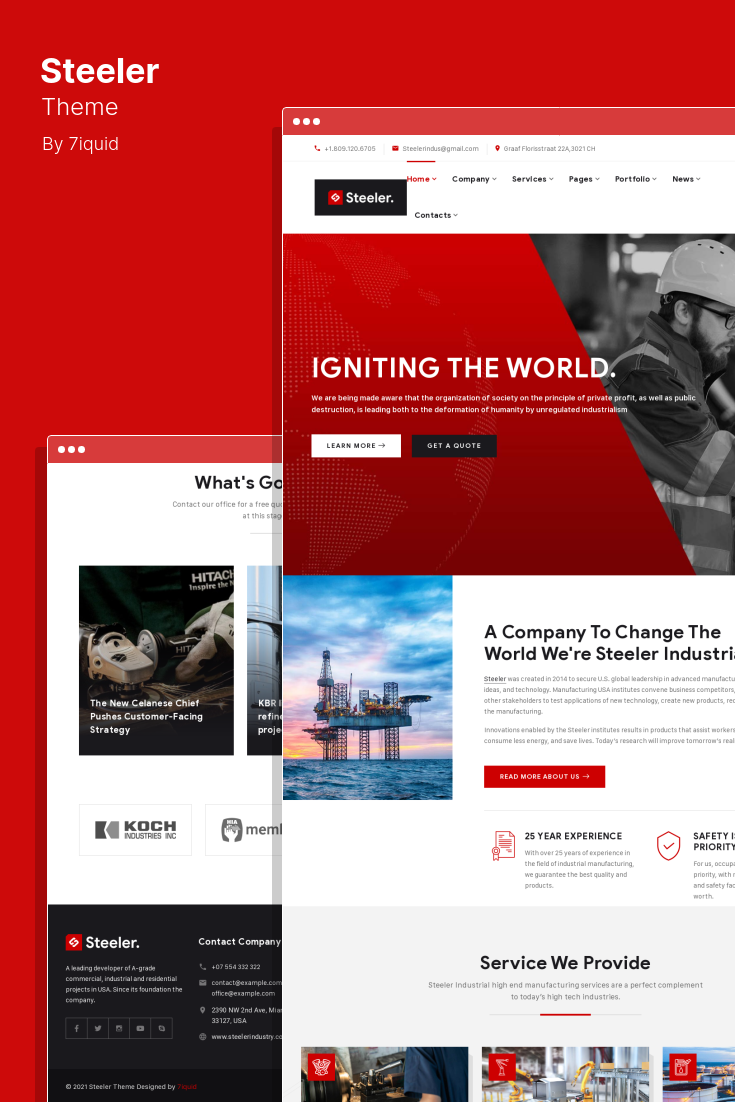The Best WordPress Themes for Industrial and Manufacturing Sites
