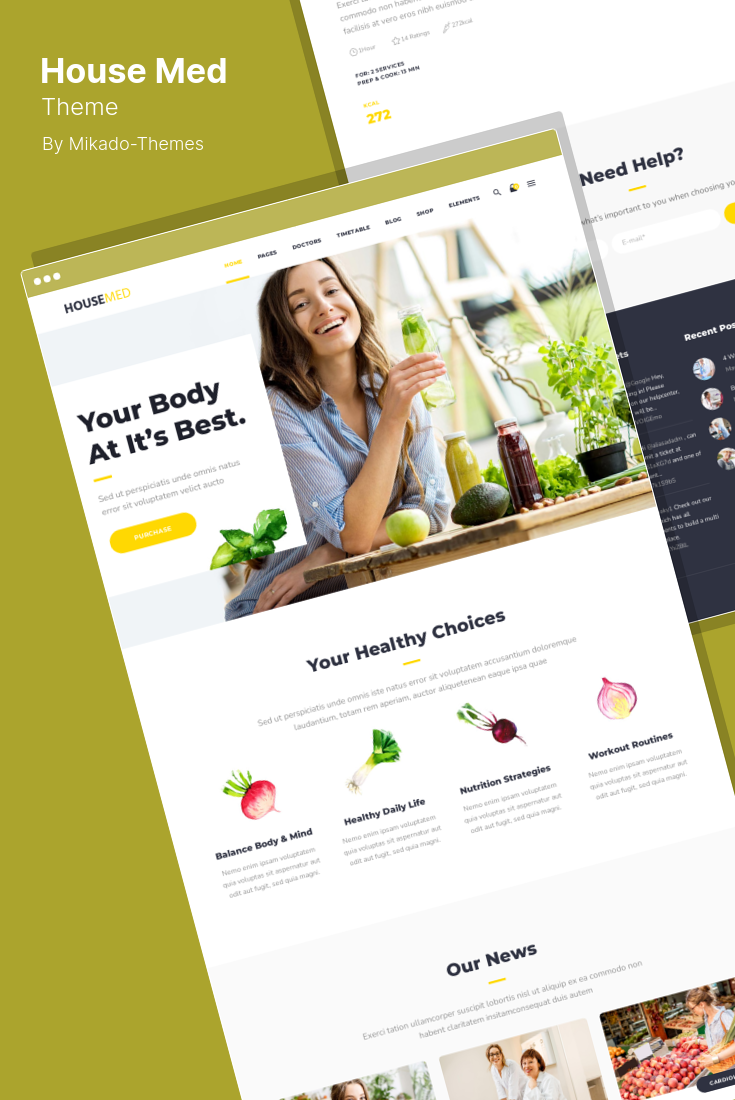 Choosing a Health Care Theme for WordPress