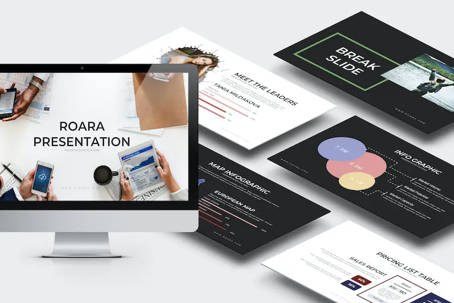 Roara : Multipurpose Powerpoint Template -