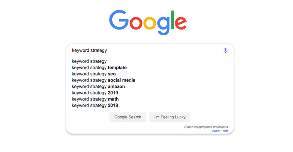 Keyword strategy