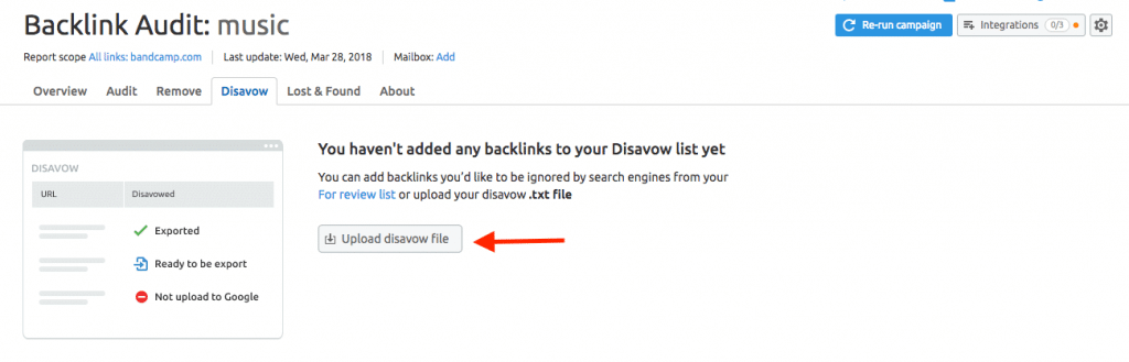 remove unwanted backlinks