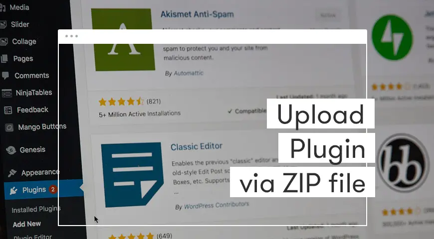 How to Upload Plugin Zip File to WordPress? (5 Steps) - BetterStudio