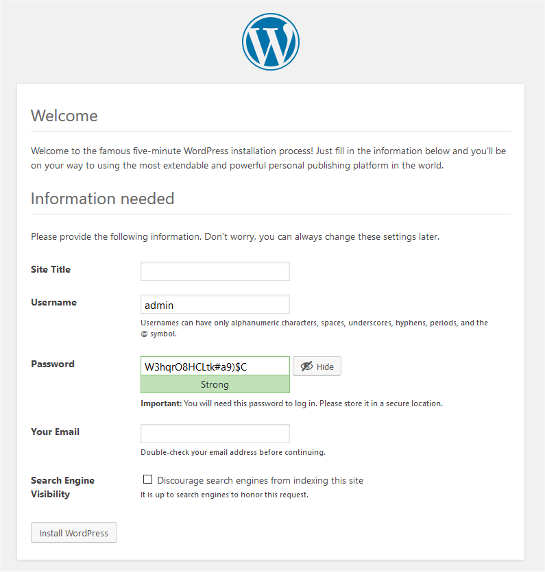 how to uninstall wordpress