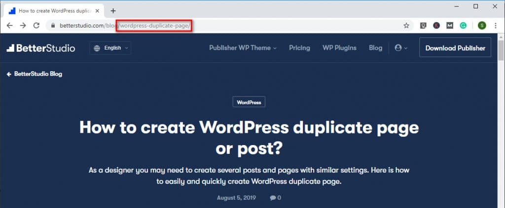 What Is a Slug in WordPress